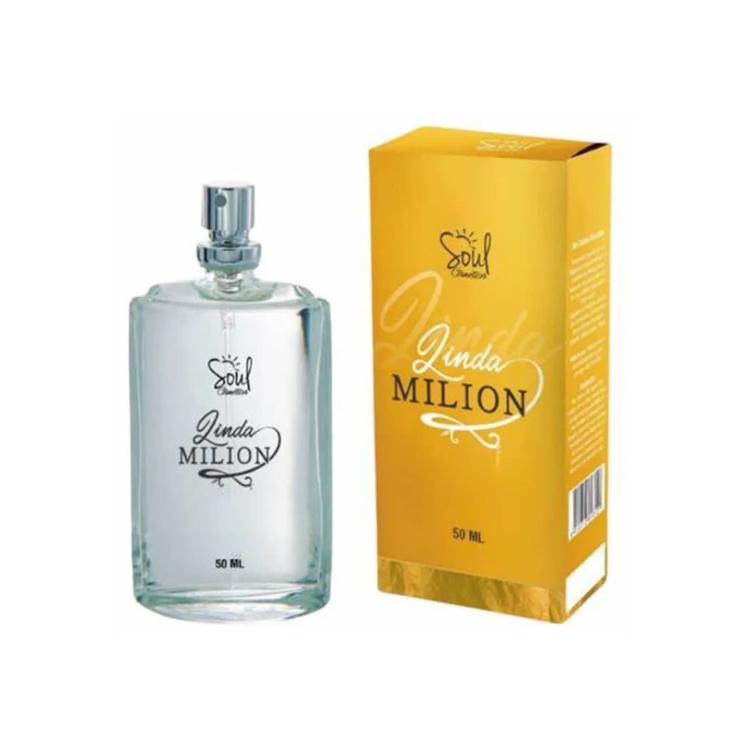 Deo Colônia Linda Milion 50ml - Soul Cosméticos