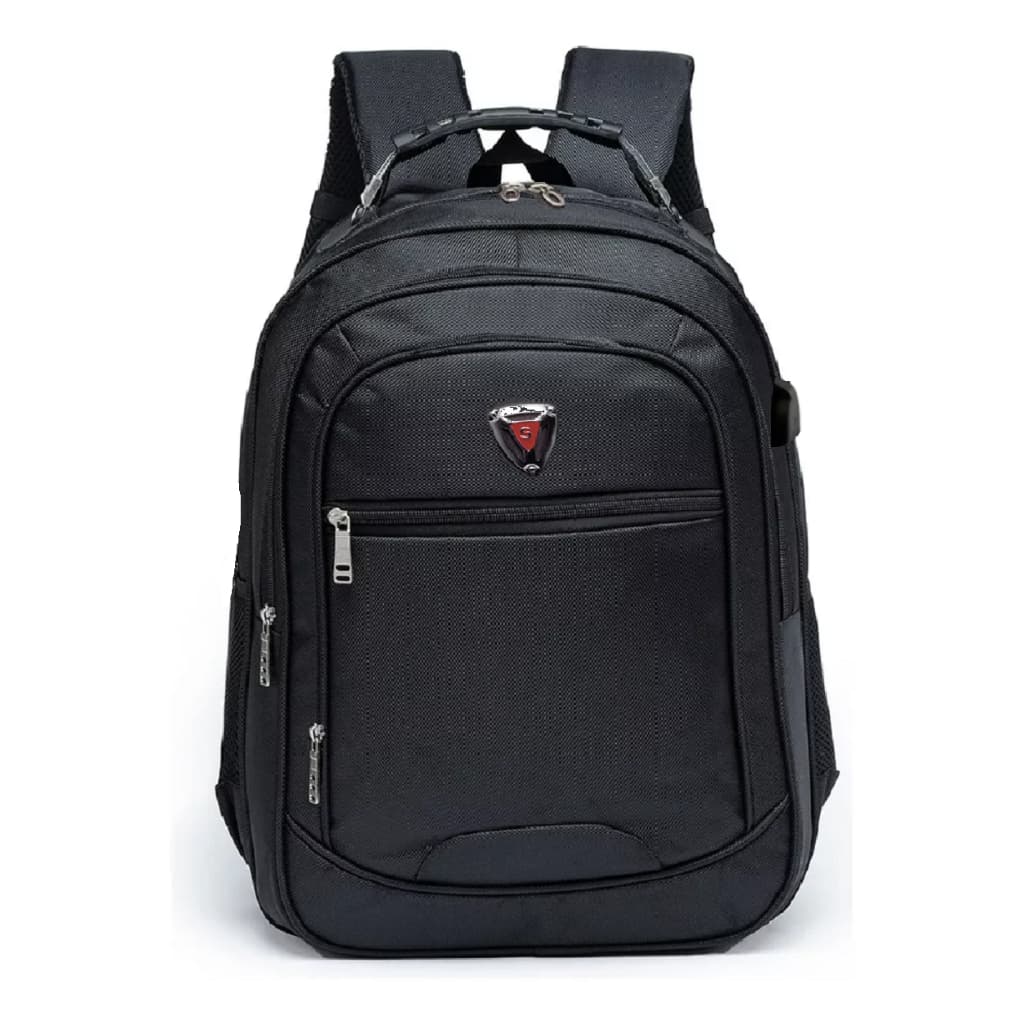 Mochila Resistente reforçada Notebook Escolar Trabalho Masculina Feminina Cabo de Aço