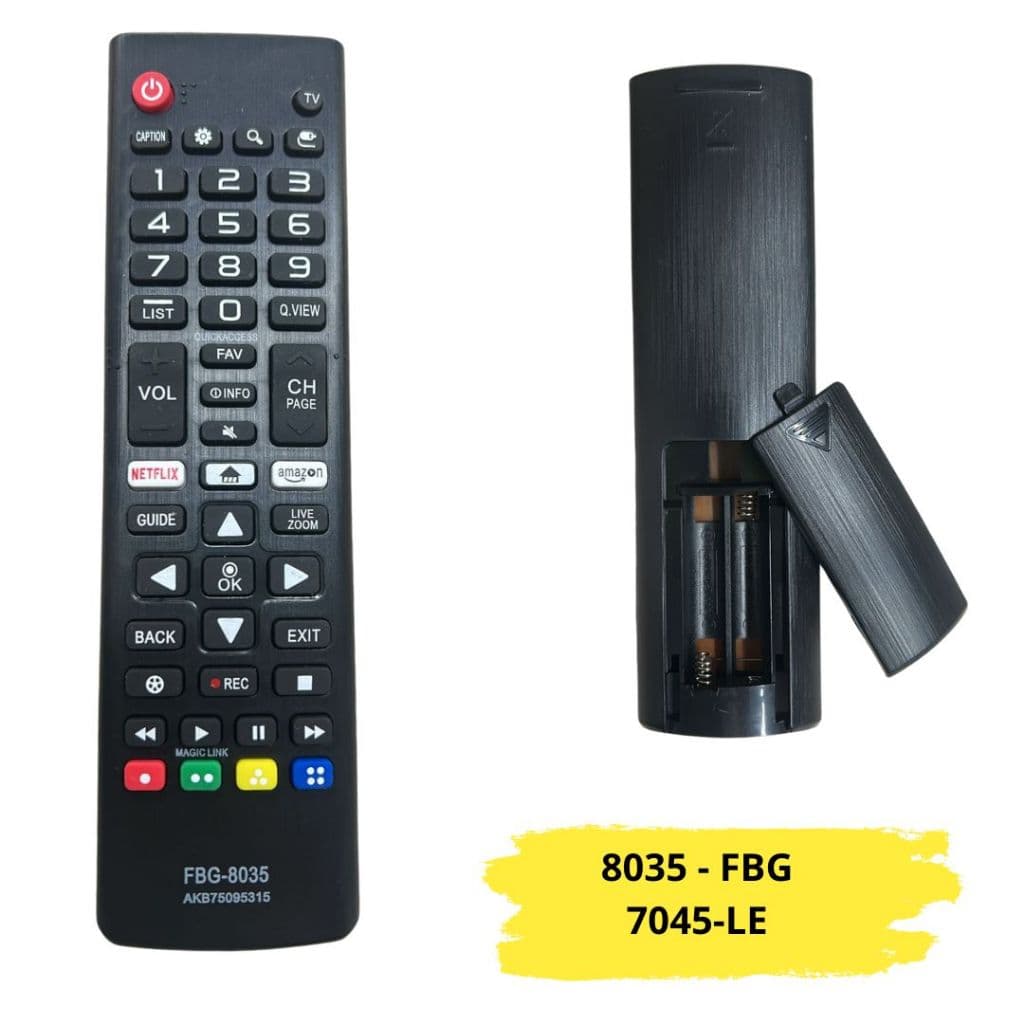 Controle Tv LG Smart Netflix Amazon FBG-8035 AKB 75095315 LE 7045-NEW