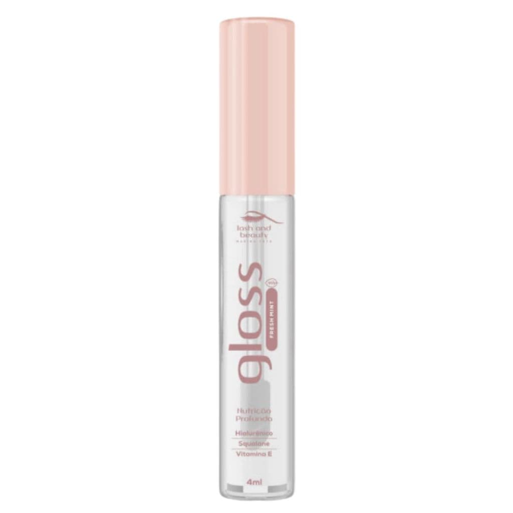 Gloss Labial Nutrição Profunda Fresh Mint Lash and Beauty 4 ml