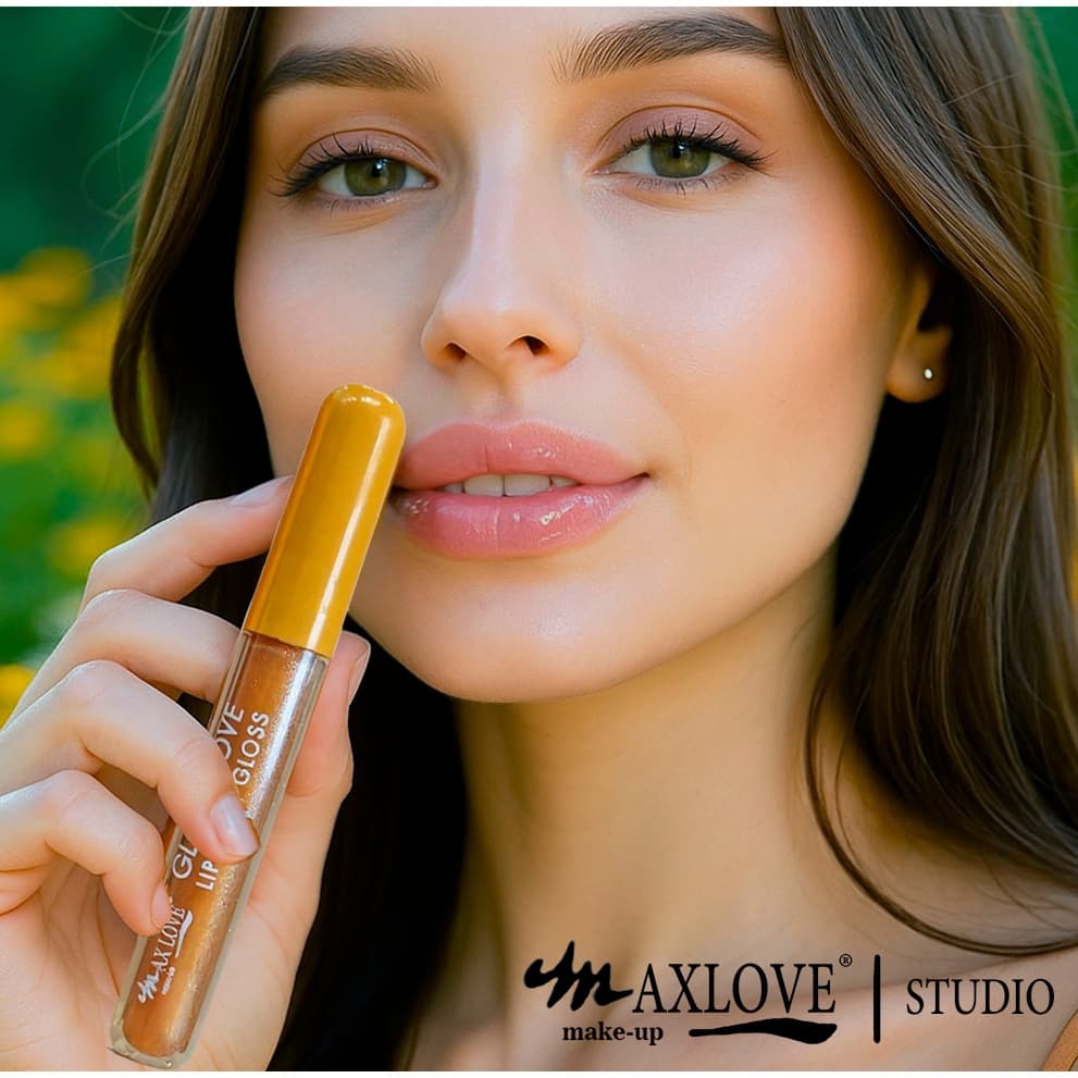 GLOSS LIP BALM COM MEL GLOW LOVE - 4 unidades