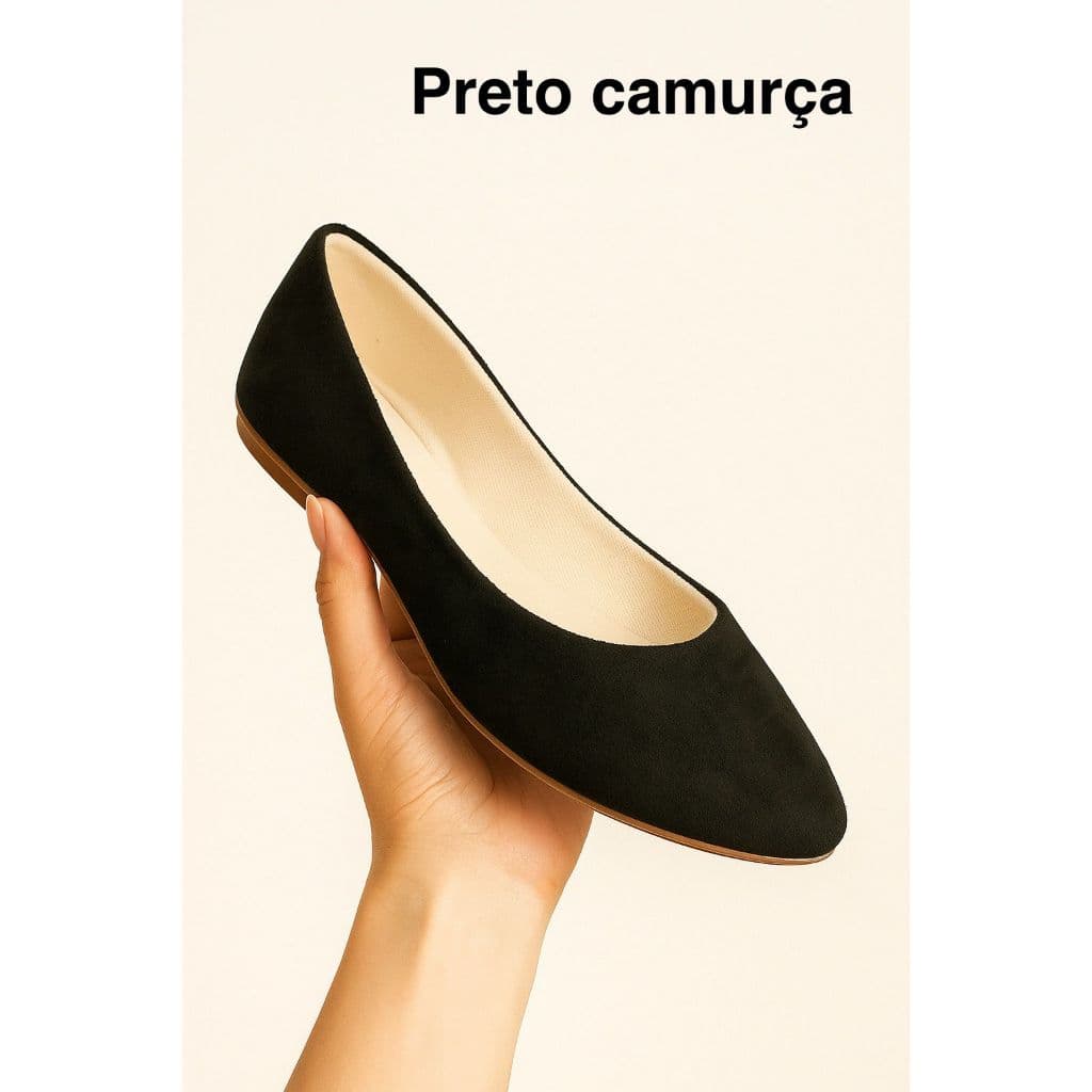 sapatilha feminina várias cores sapatinho Confort promoção
