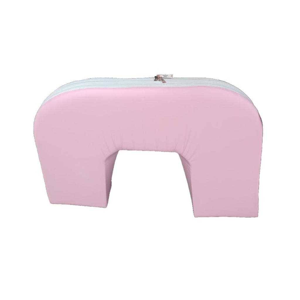 Almofada Amamentação Rosa Grande Gêmeos Meninas