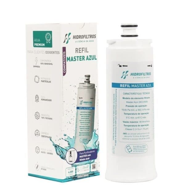 Filtro MASTER AZUL Quick Change Bico 22,5mm