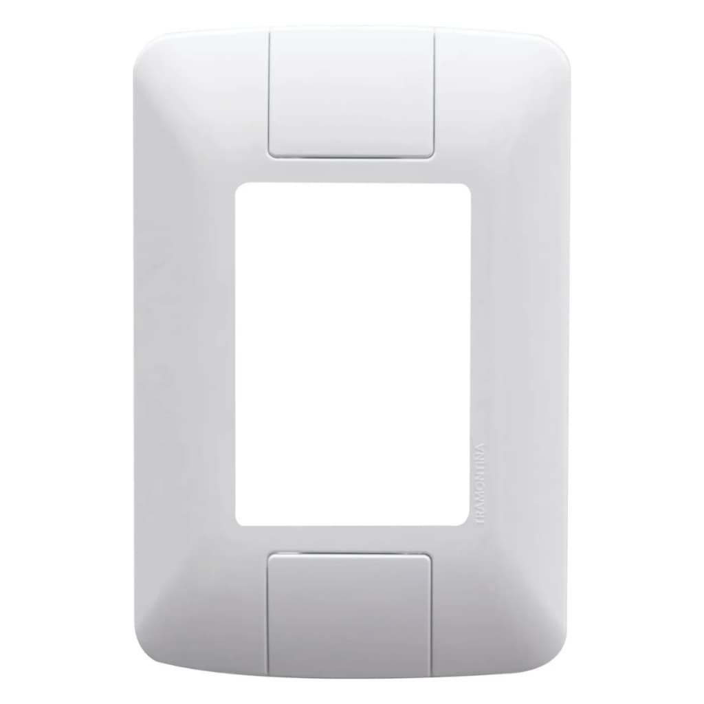 Placa 3 Postos Juntos 4X2 Linha Aria Tramontina Cor Branco