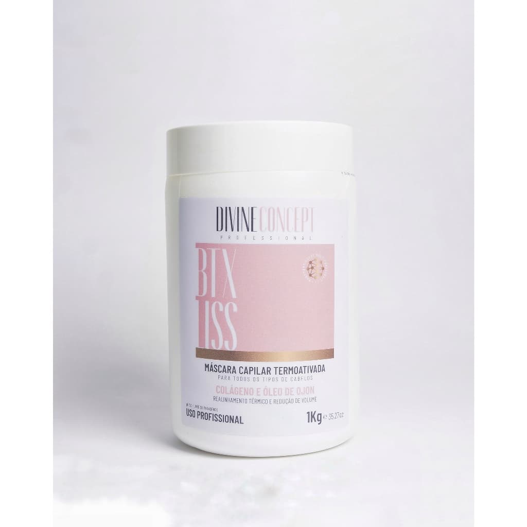 Máscara Redutora de Volume BTX Liss Profissional 1Kg
