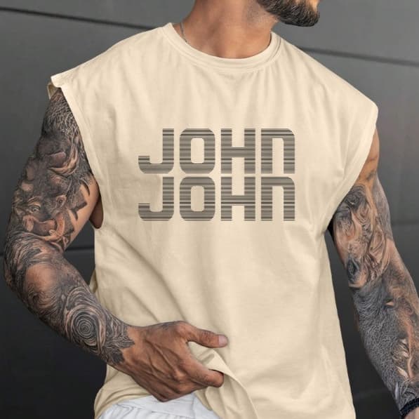 Camiseta Oversized Regata Treino Academia Camisa Masculina Streetwear Algodão.
