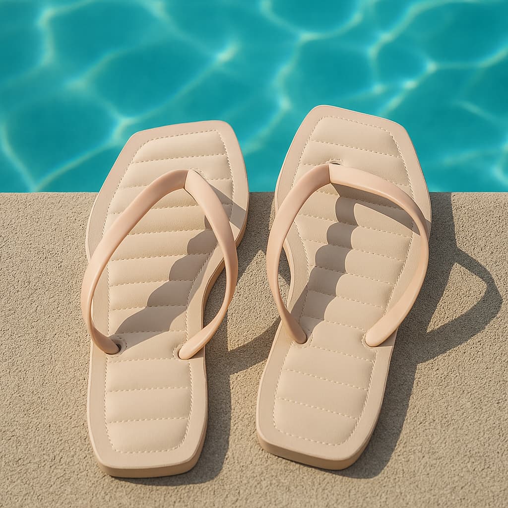 Chinelo Feminino Comfort Square AVND Santorini