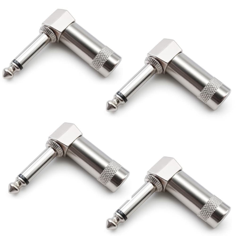 Kit Plug P10 Mono 90 Graus L Metal Profissional