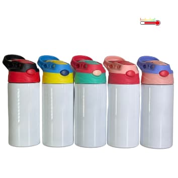 Garrafa Térmica 350ml Infantil para Sublimação | Diversas Cores | Conserva Quente e Frio