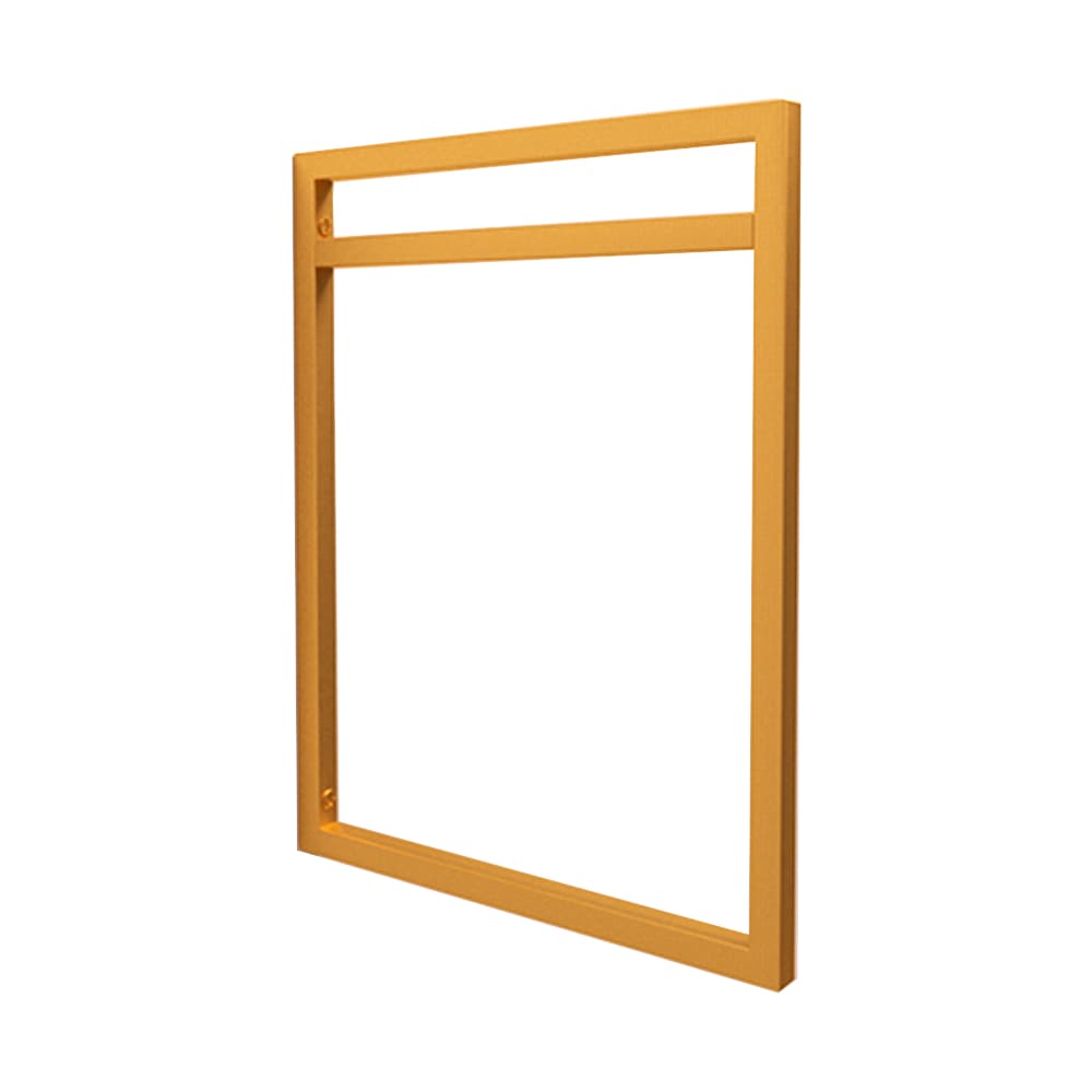 Suporte Estilo Industrial Duplo Prateleira 30cm Dourado