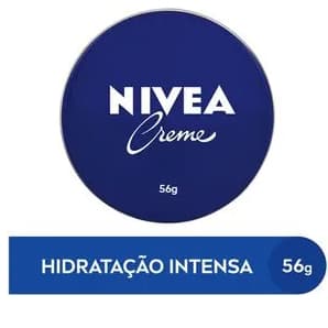 Nivea Creme Lata 56g/60ml Azul Hidratante Tradicional - Nívea
