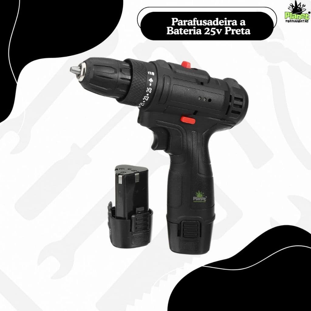 Parafusadeira e Furadeira A Bateria 12v