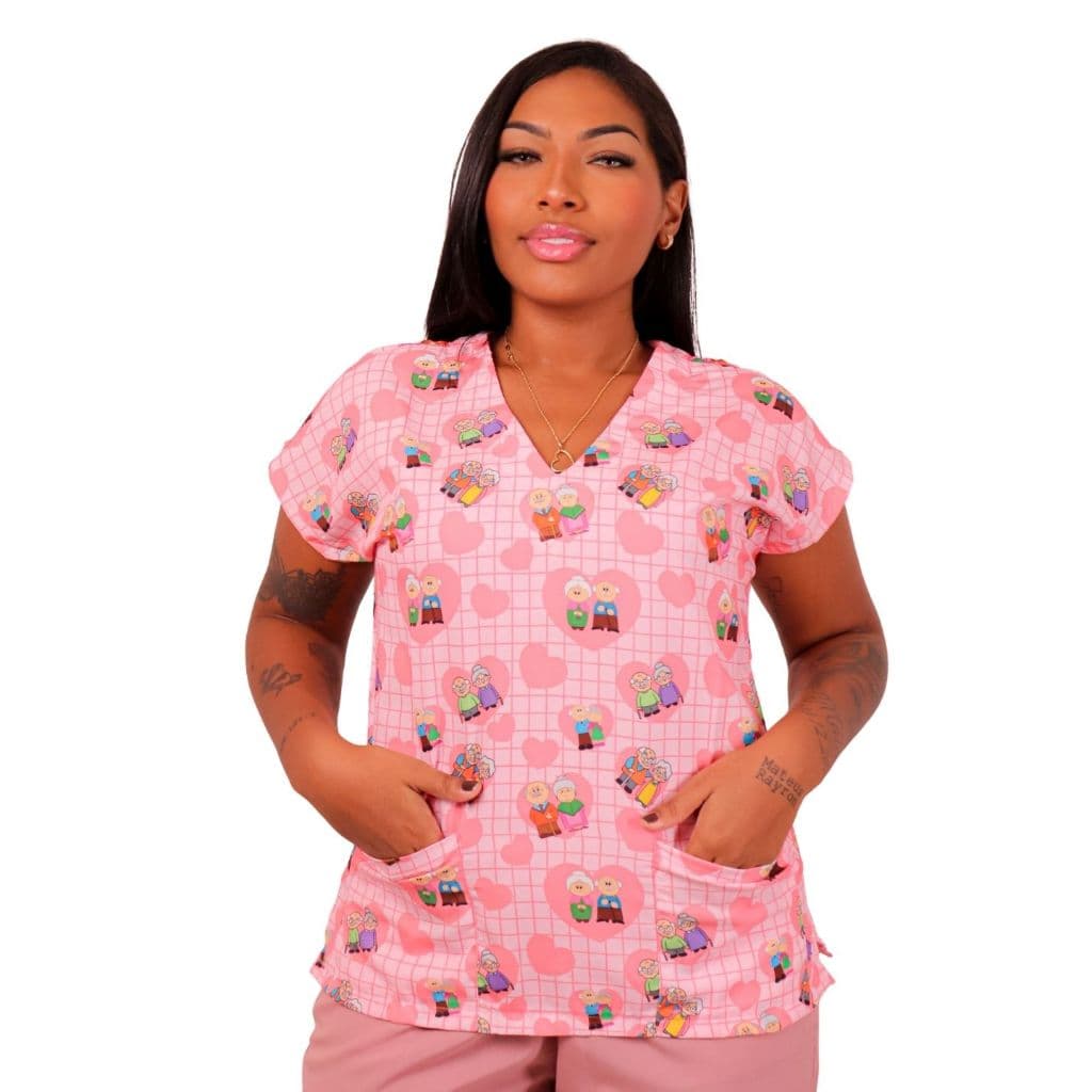 Scrub Conjunto Pijama Cirúrgico/Hospitalar (CUIDADOR 3 ref: 040)Conforto, Qualidade e Durabilidade
