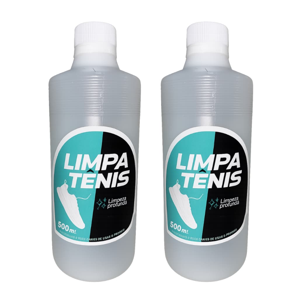 Kit 2 Limpa Tênis Mágico Remove Manchas Sem Esforço 500ml Lar Fresh