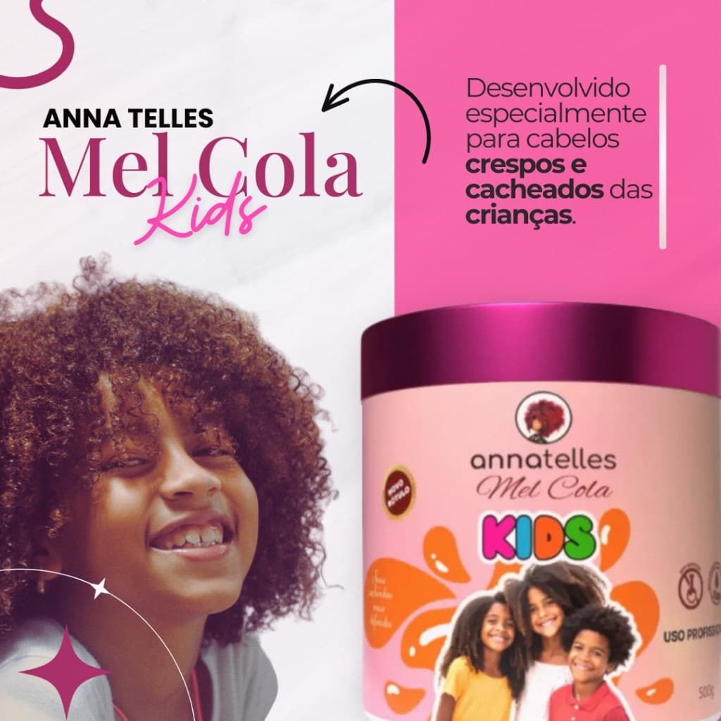 Mel Cola Kids Rosa Anna Telles 500g