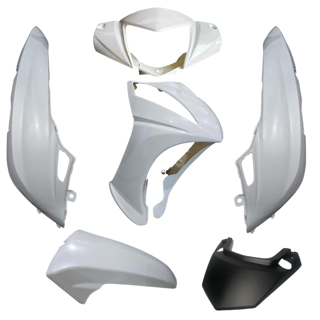 Carenagem Completa Shineray Jet 50 / 125 Branco Sólido