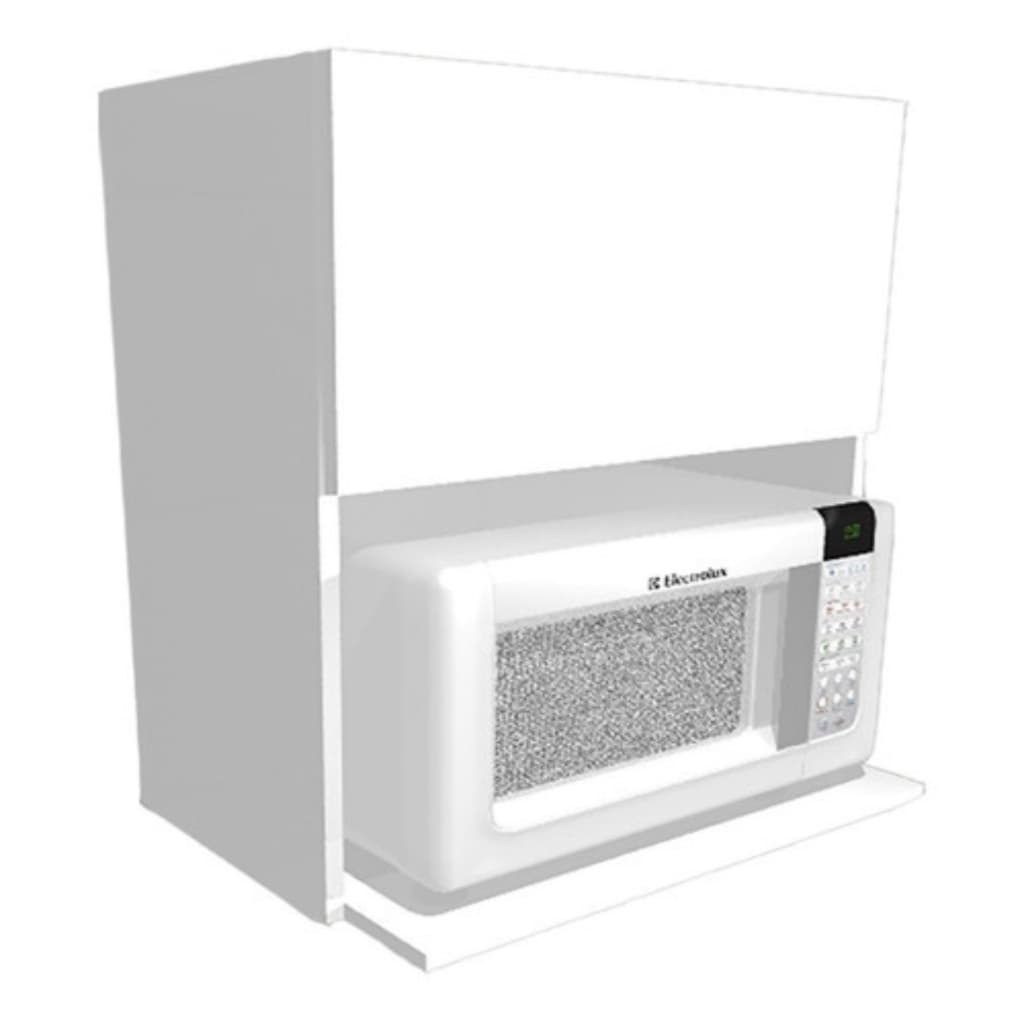 Armário Nicho Gabinete Multiuso Cozinha Suporte Microondas