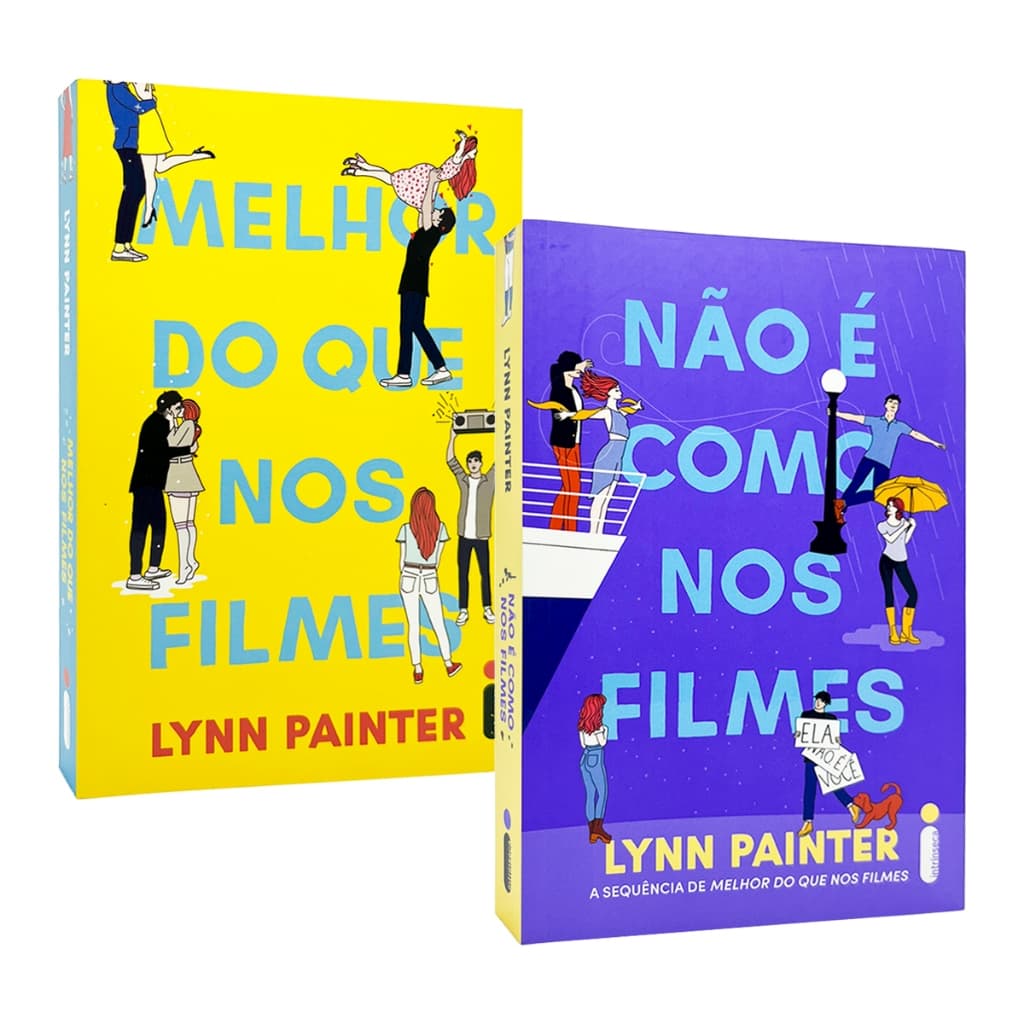 Melhor Do Que Nos Filmes + Não É Como Nos Filmes - Lynn Painter - Livros Físicos