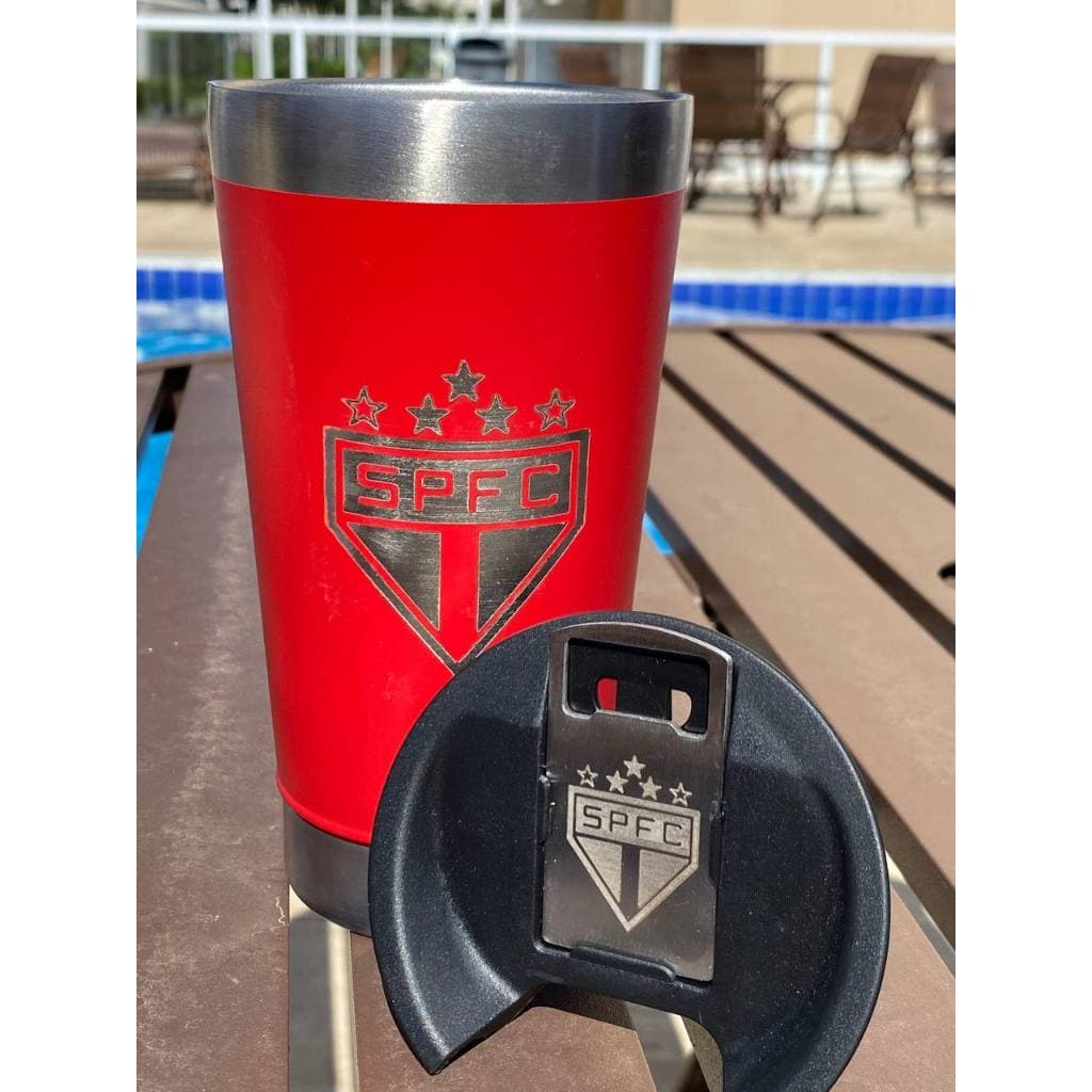 copo térmico personalizados , com a tampa e abridor