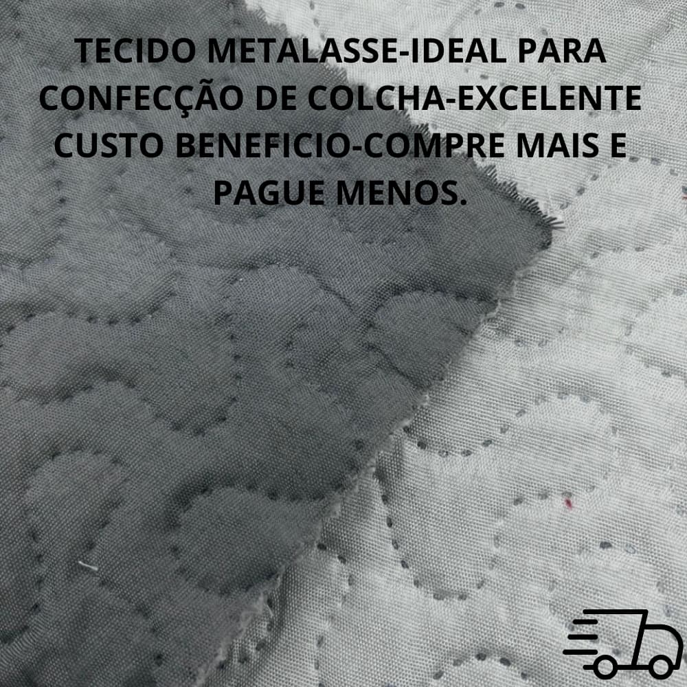 Tecido matelassê dupla face para confecção de  colchas 2.40 largura x .Para edredom. Dupla face.
