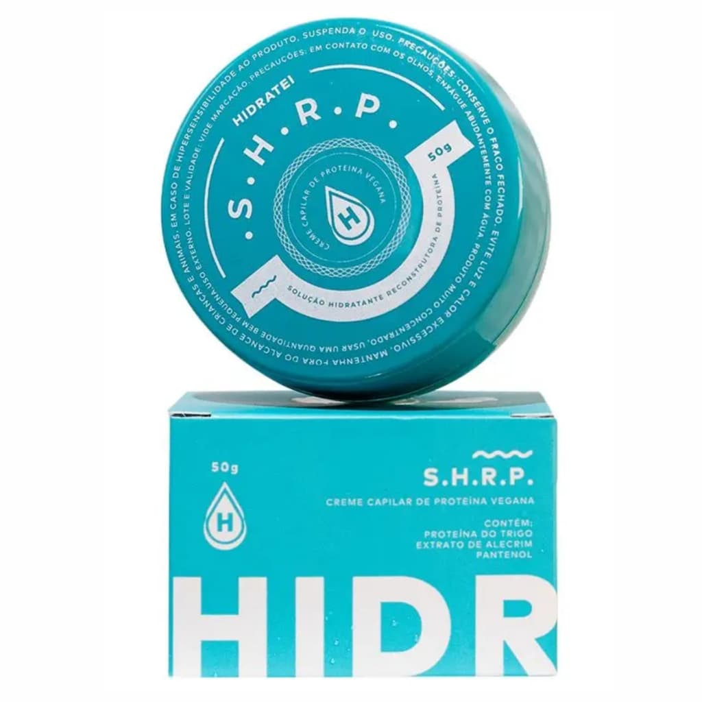 Creme De Proteína Hidratei SHRP Vegana Super Concentrado Reconstrução Restauração