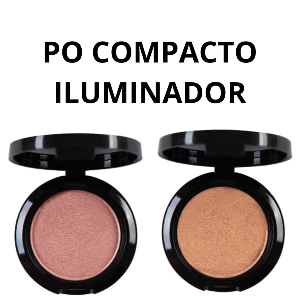 Po compacto Iluminador para maquiagem 5g Abelha Rainha