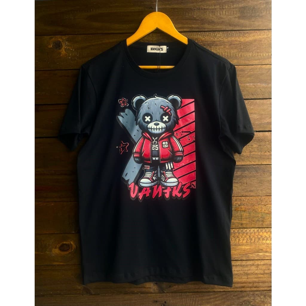 Camiseta Malha Peruana VANIKS Urso