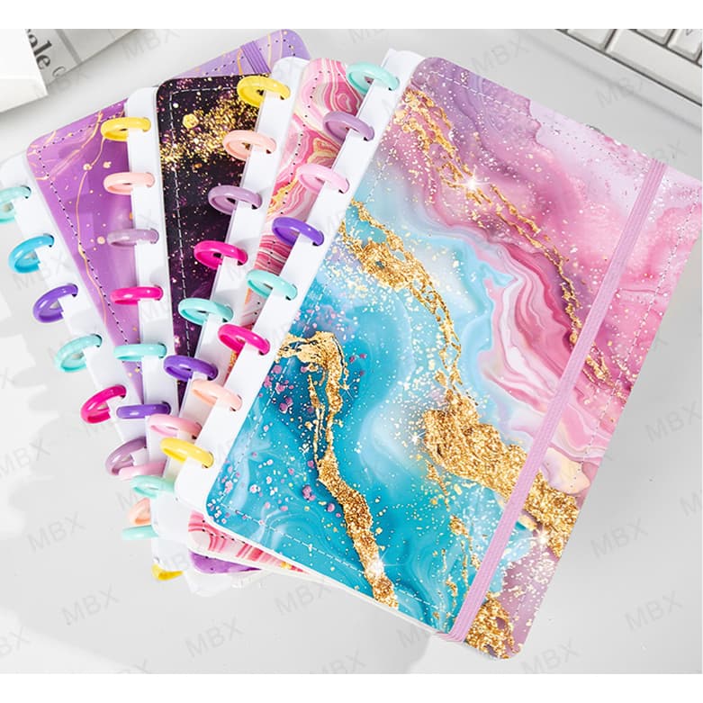 Caderno Inteligente A5 e B5 – 80 Folhas, Capa Dura Reposicionável Escolar Papelaria
