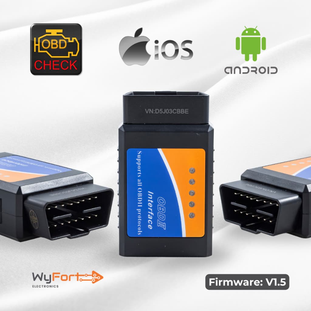 Scanner ELM327 OBD2 Diagnostico Automotivo V1.5 Interface Bluetooth Android IOS WYFORT WF03H4