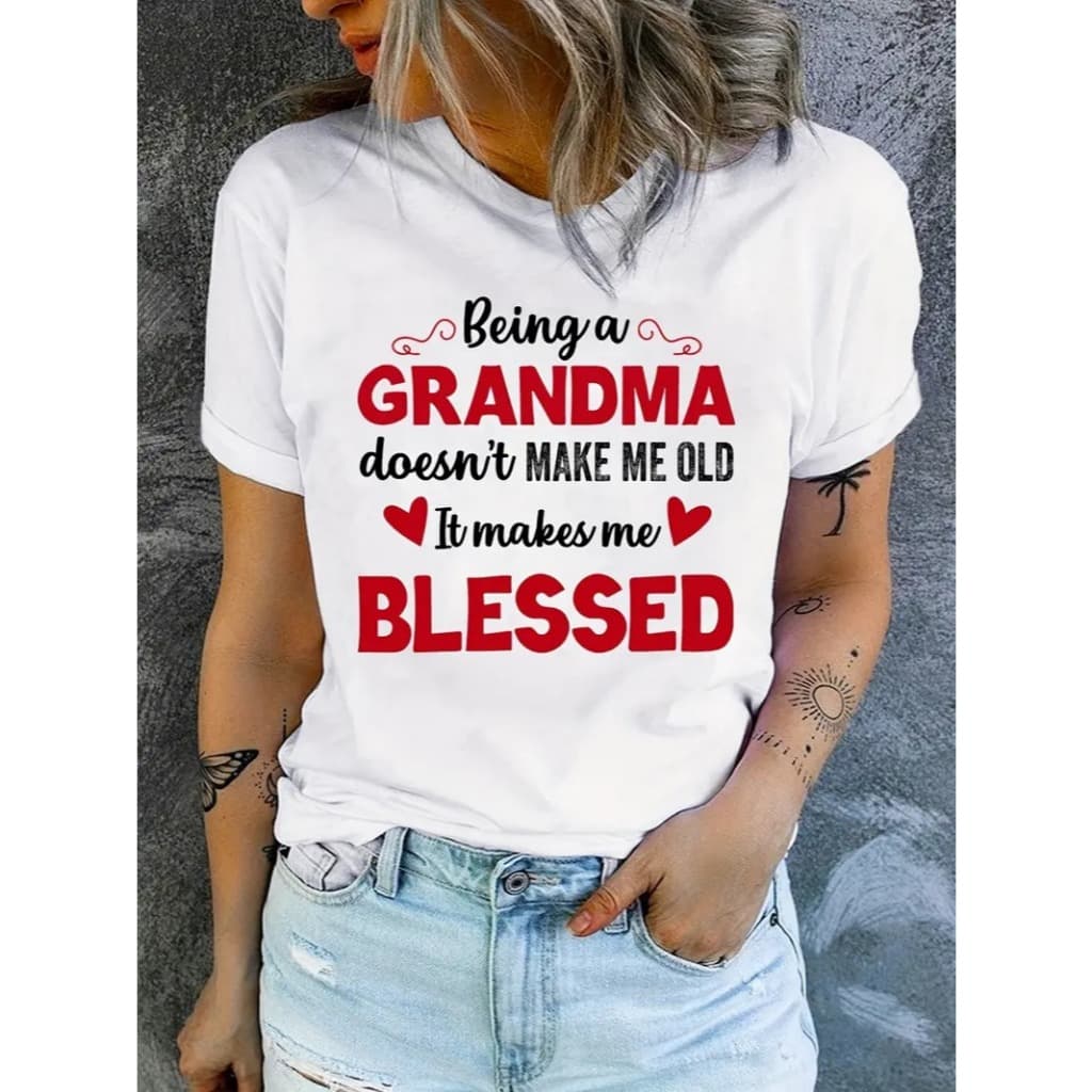 Camiseta Estampada T-Shirt Feminina Algodão Camisa Unissex Regular