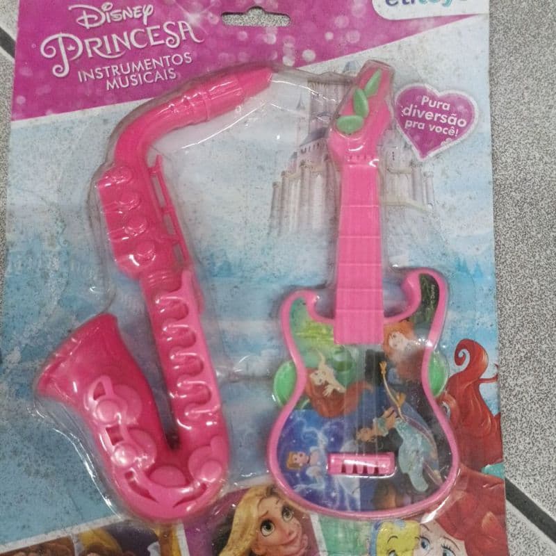 Mini Instrumentos Musical Infantil com 2 peças