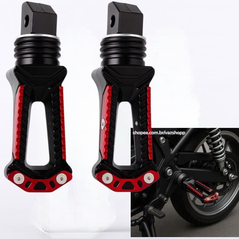 Pedaleira Moto Traseira Pedal Sport Try Universal