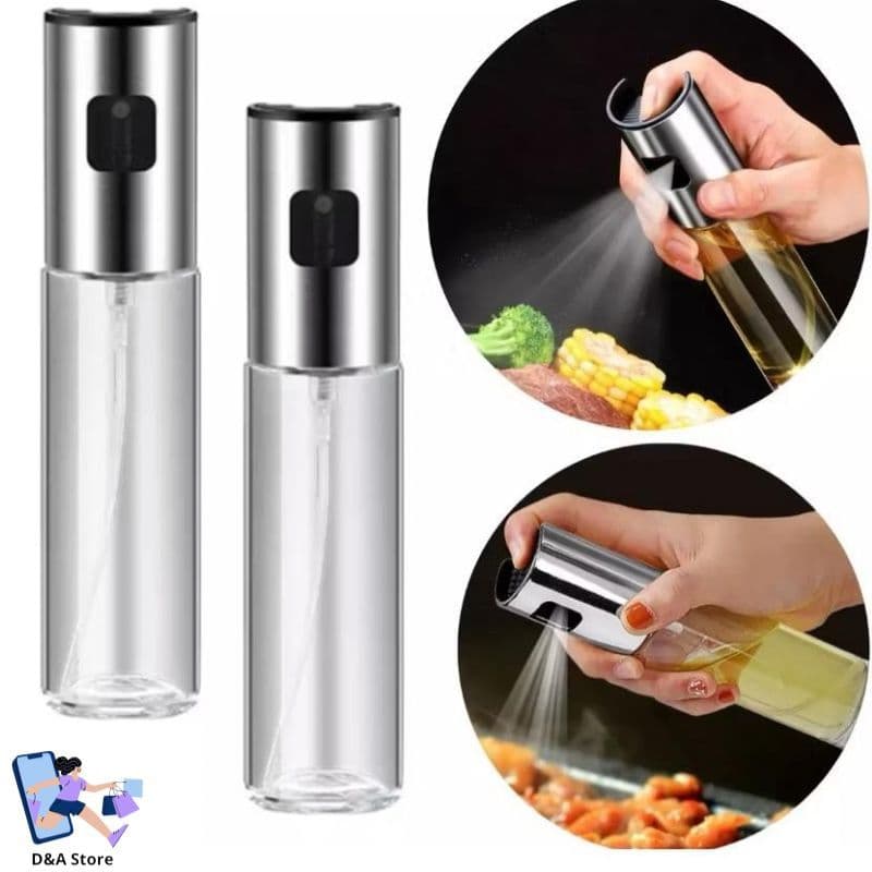 Kit Com Até 3 Spray Pulverizador Vidro Borrifador Azeite Vinagre Essenciais De Cozinha Promoções