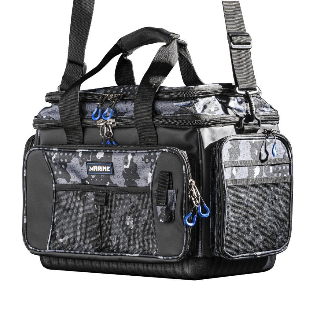Bolsa Mala Mochila de Pesca Marine Sports M-bp25 / M-bp25c 30x50x30cm (Escolha com as 5 caixas ou somente a Bolsa)