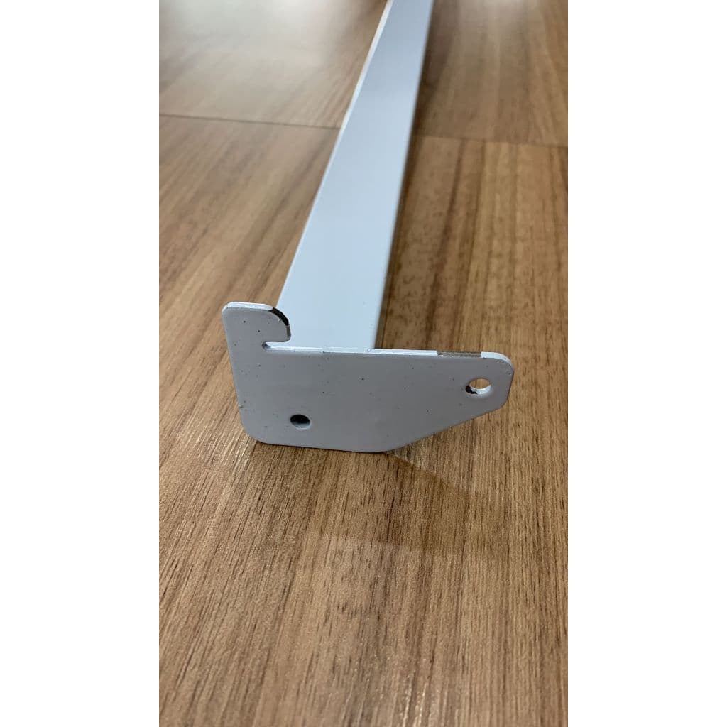 1 Régua Barra Tubo 20x30 Reta Para Trilho Cremalheira 95cm