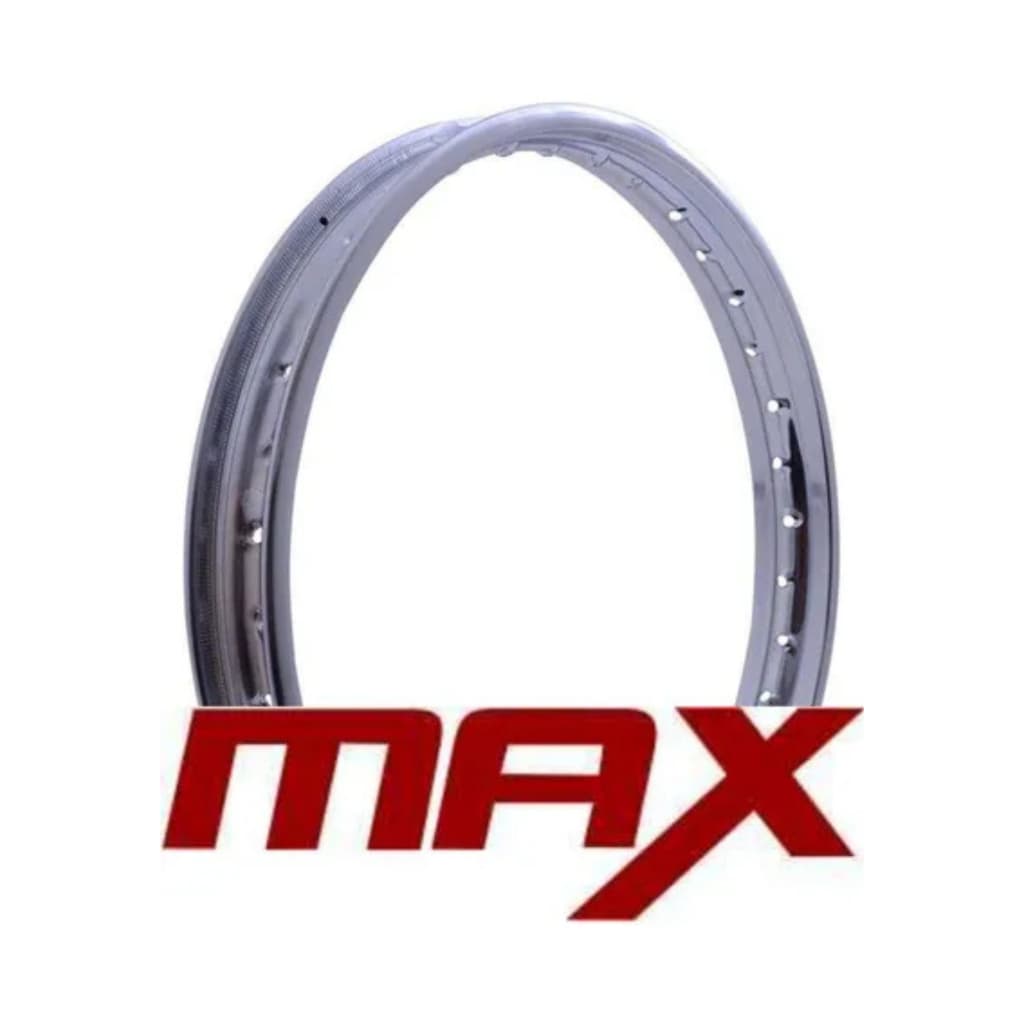 Aro Roda Dianteira 18 X 160 Titan Cromado Max