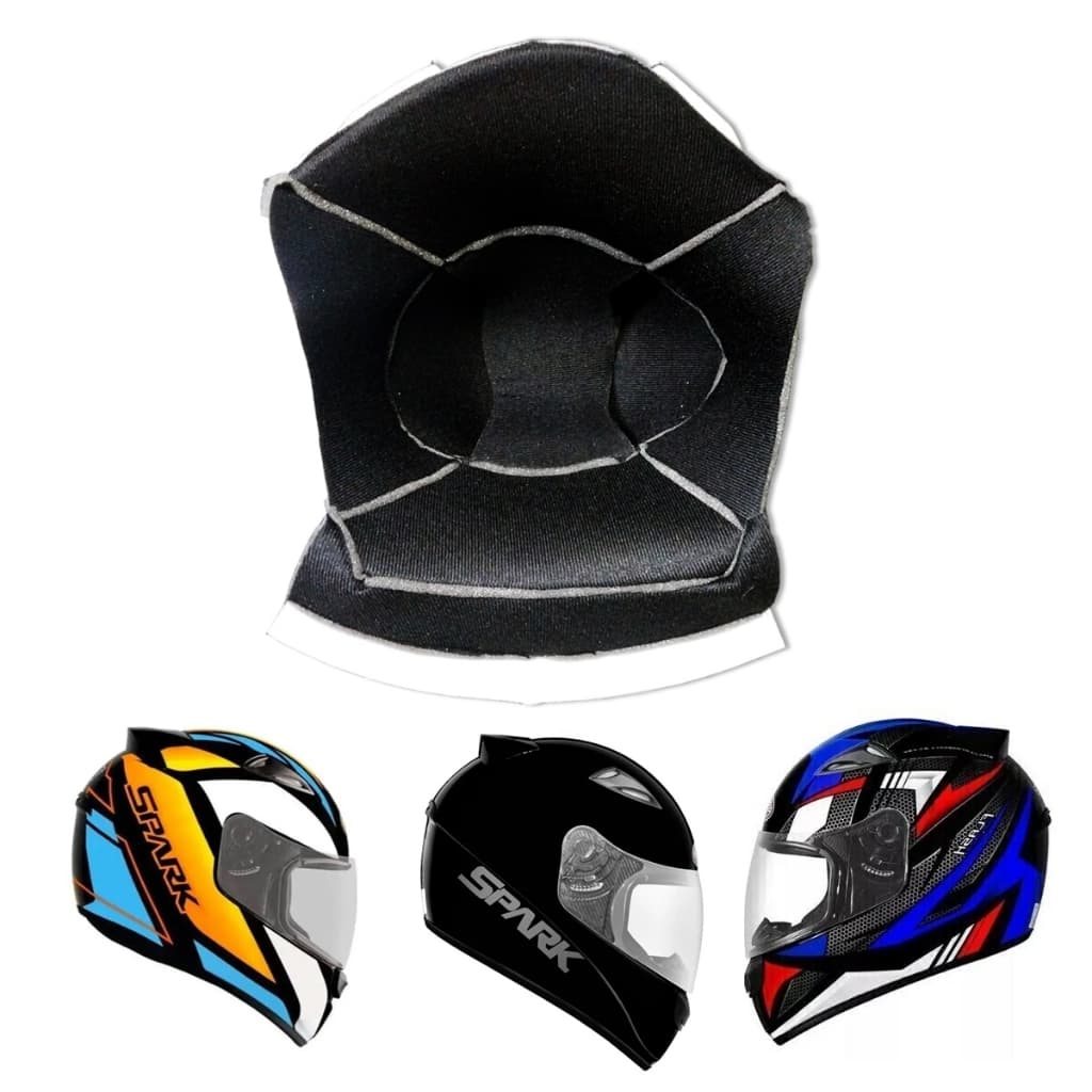 Forro Topo Capacete Ebf New Spark Hig Performance