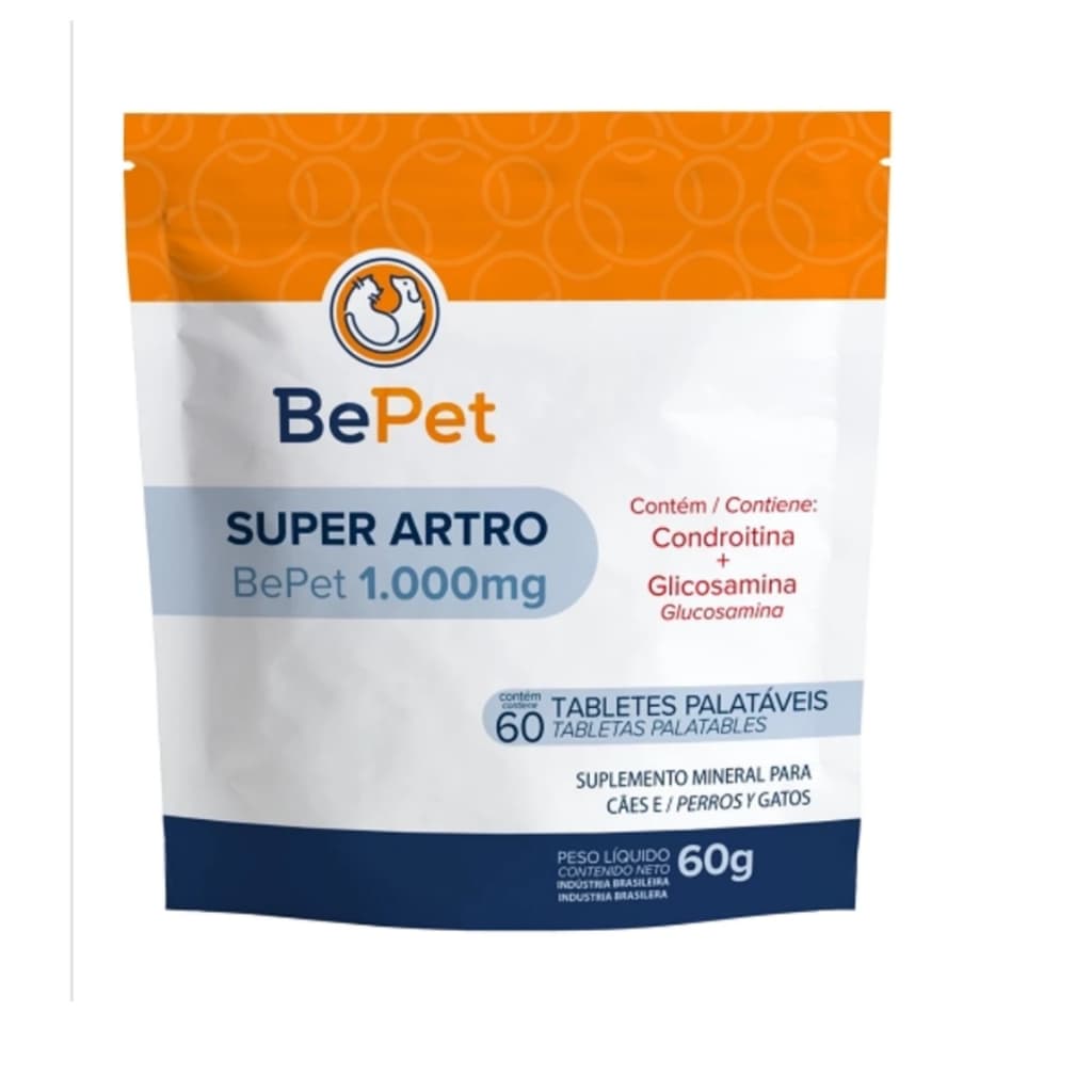 Condroitina Regenerador Articular Super Artro 1000mg 60 Comp