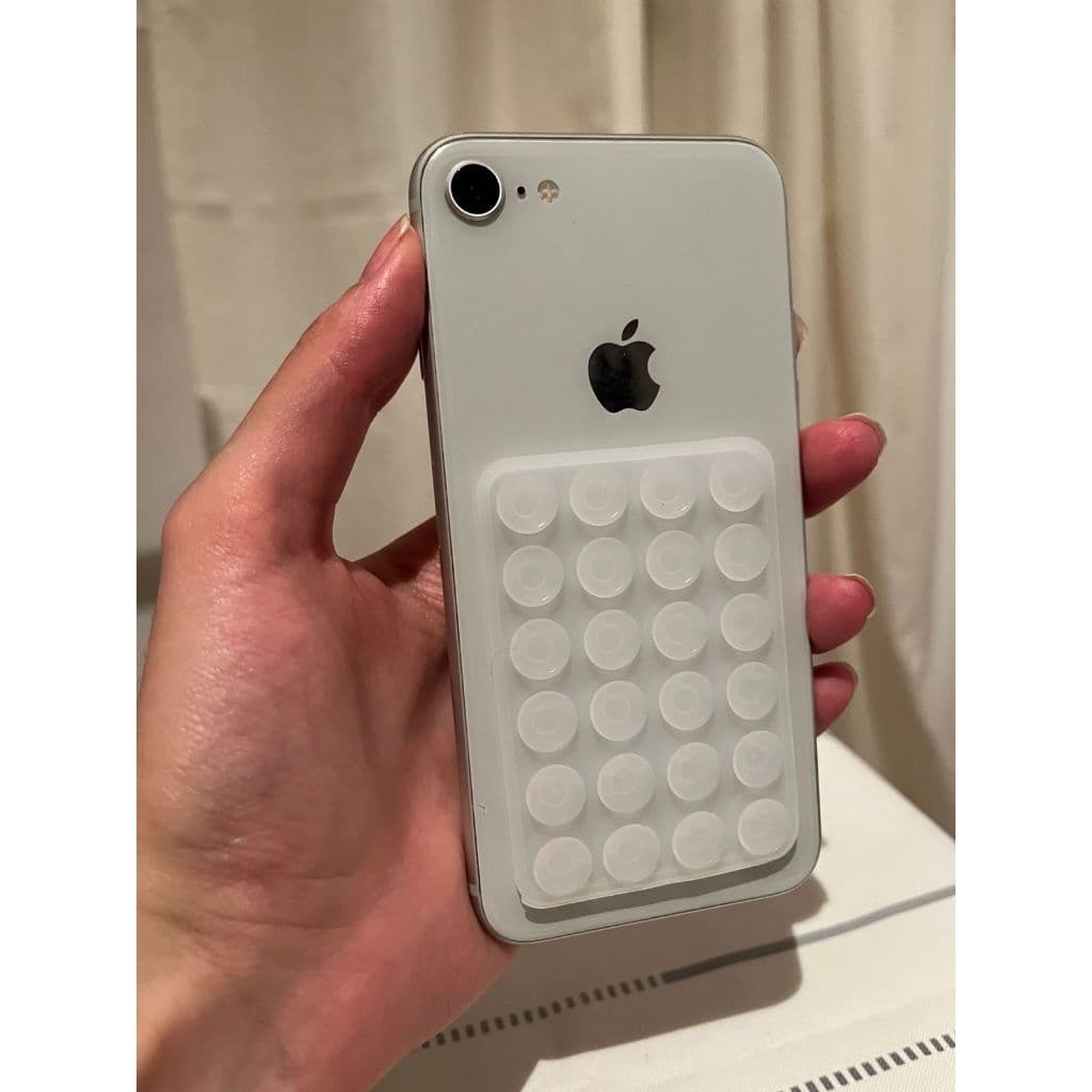 Suporte de Ventosa Dupla Face para Celular – Fixação Forte em Espelhos e Superfícies LisAS