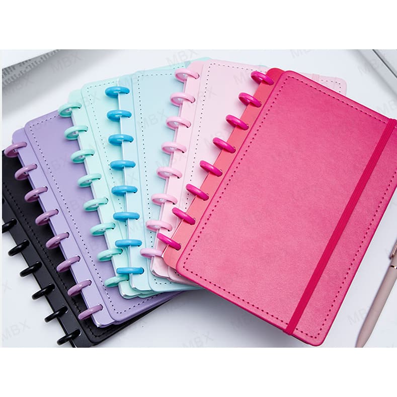 Caderno Inteligente Simples A5 e B5 – 80 Folhas Capa Dura Reposicionável Escolar