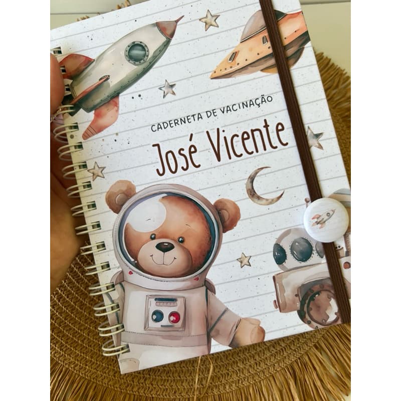 CADERNETA DE SAÚDE PERSONALIZADA - URSINHO ASTRONAUTA