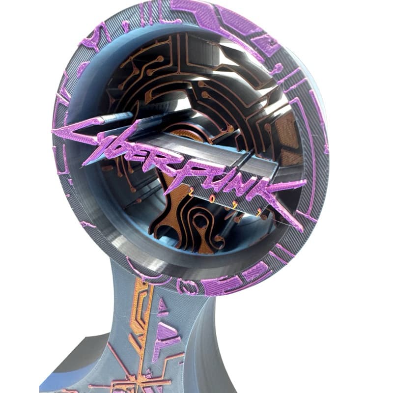SUPORTE PARA HEADSET FONE GAMER CYBERPUNK 2077 Ideal para seu setup
