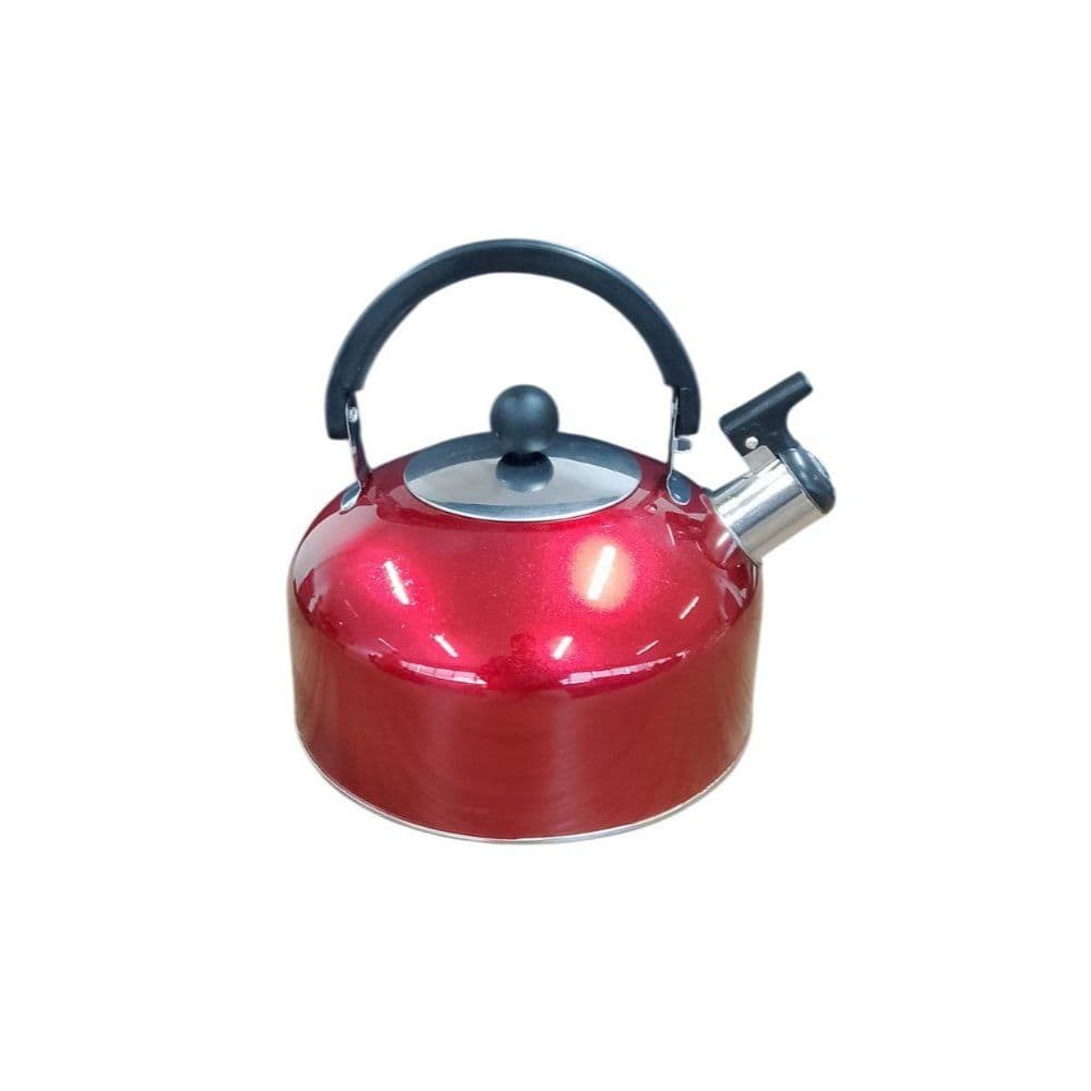 Chaleira Com Apito Inox 2,5 Litros Moderna Sortida
