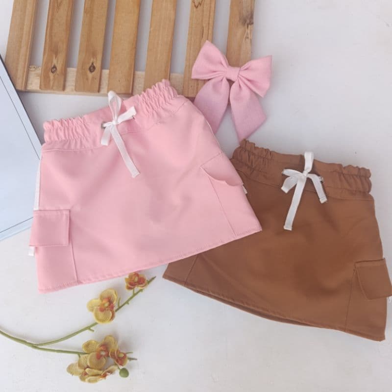 saia cargo/moda infantil