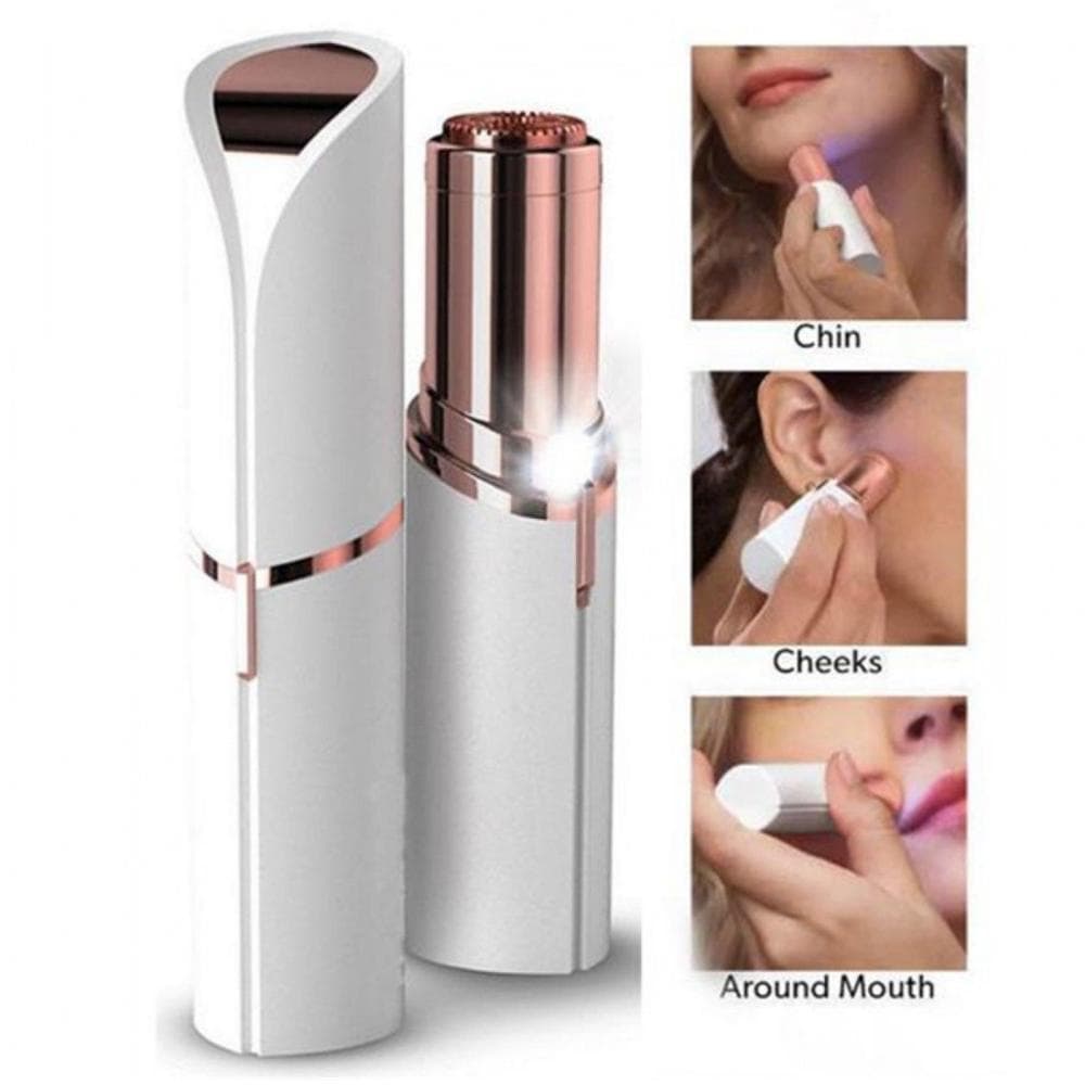 Batom Portátil Depilador de Buço Facial Depilador de Rosto Feminino
