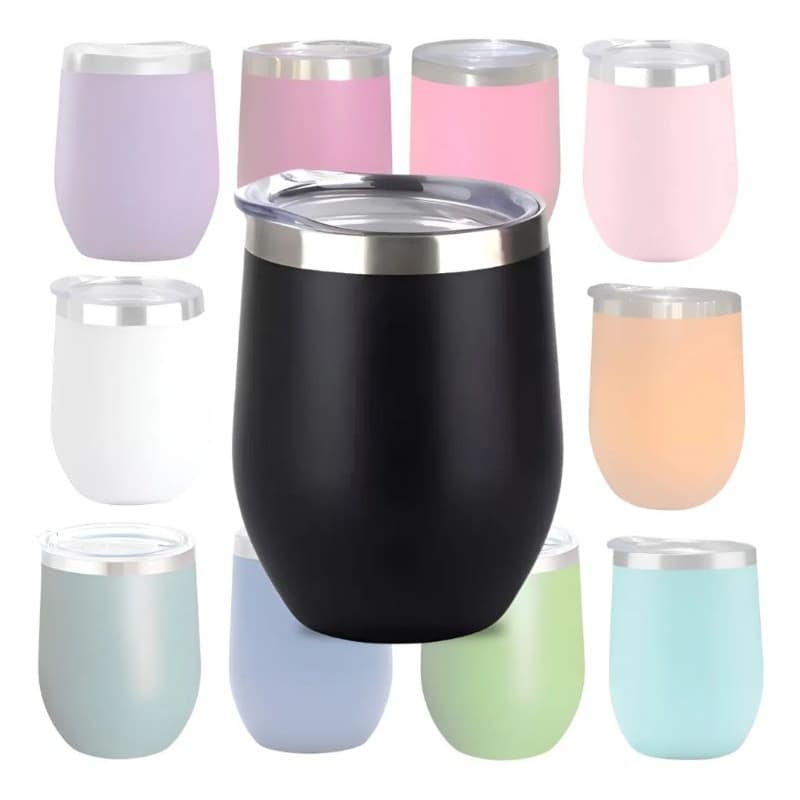 Copos Térmicos Cuia Personalizado Colorido Aço Inox Laser