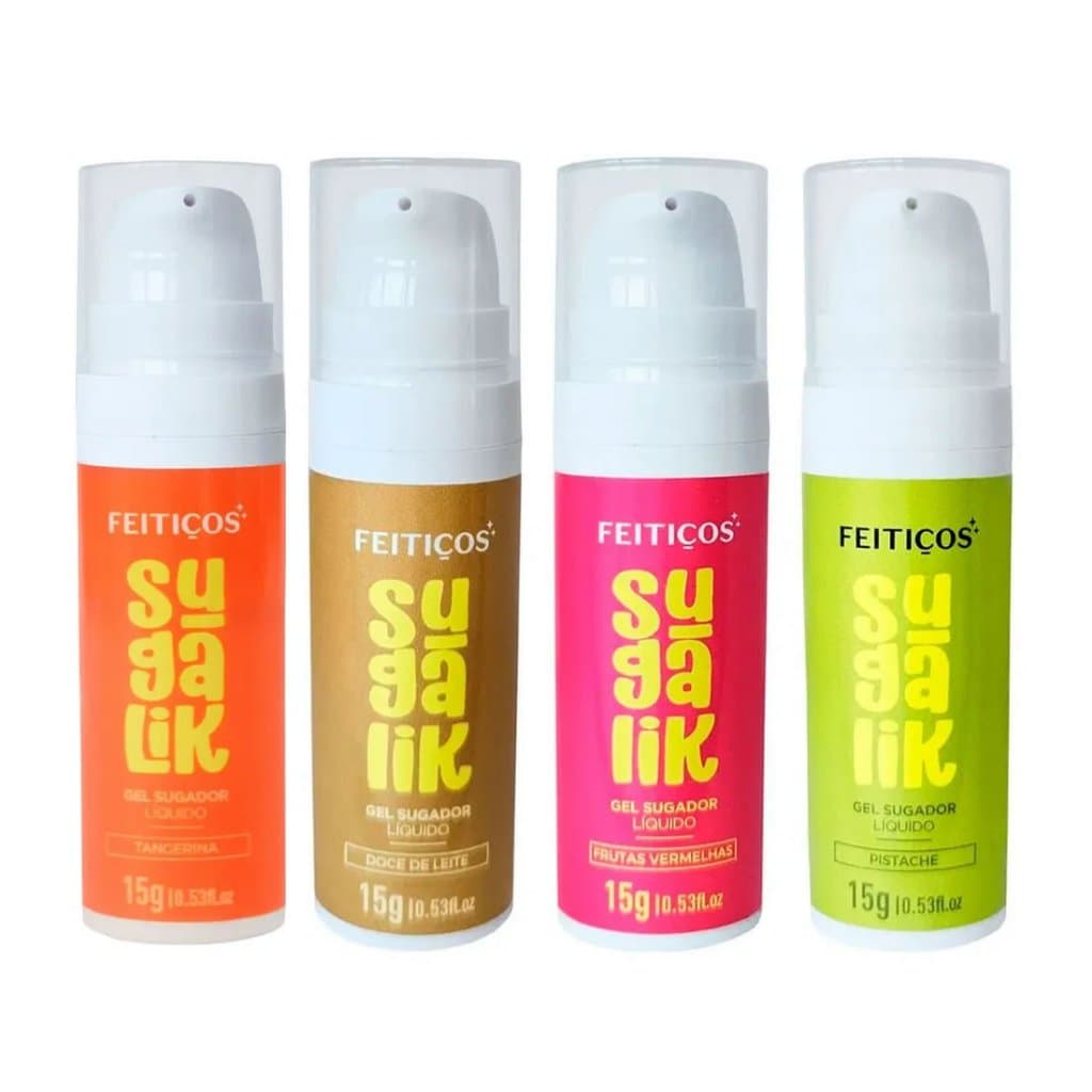 Sugalik Gel Sugador Liquído Pulsa Treme Vibra