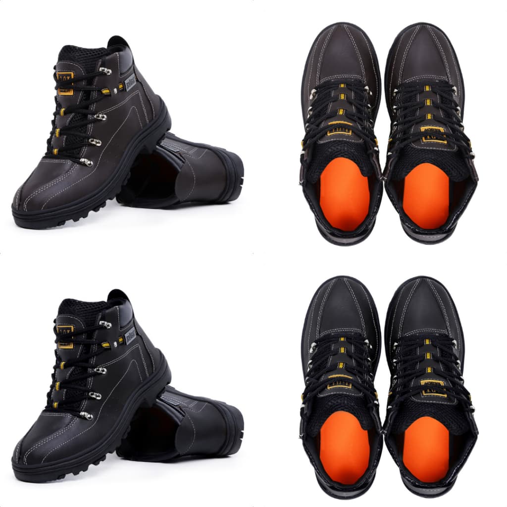 KIT 2 PARES Bota Moda Masculina Bullgat Confortável uso Casual Oferta Relâmpago