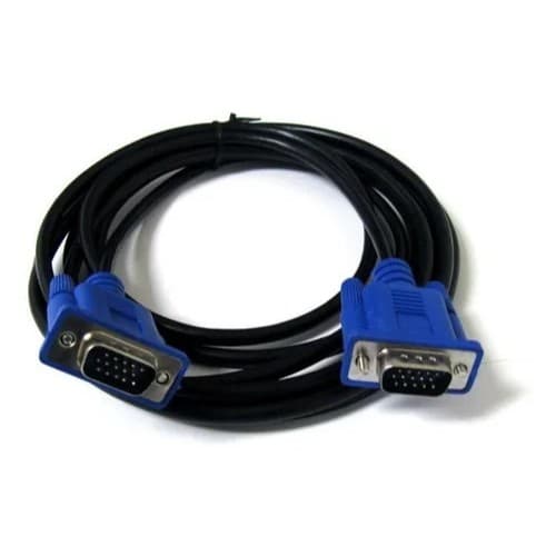 Cabo VGA De Monitor Projetor Lcd Pc Tv 3 Metros Blindado